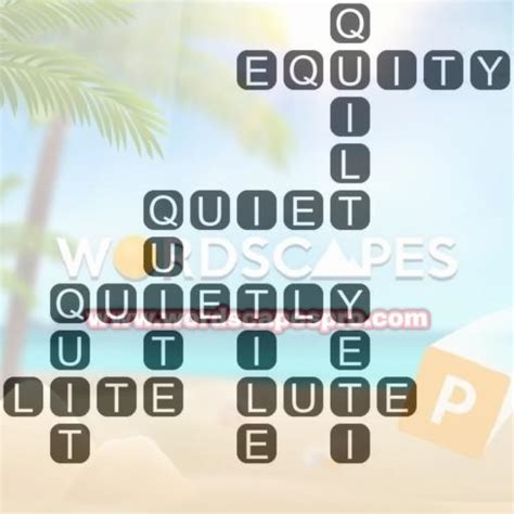 Today&39;s Daily Puzzle. . Wordscapes level 1134